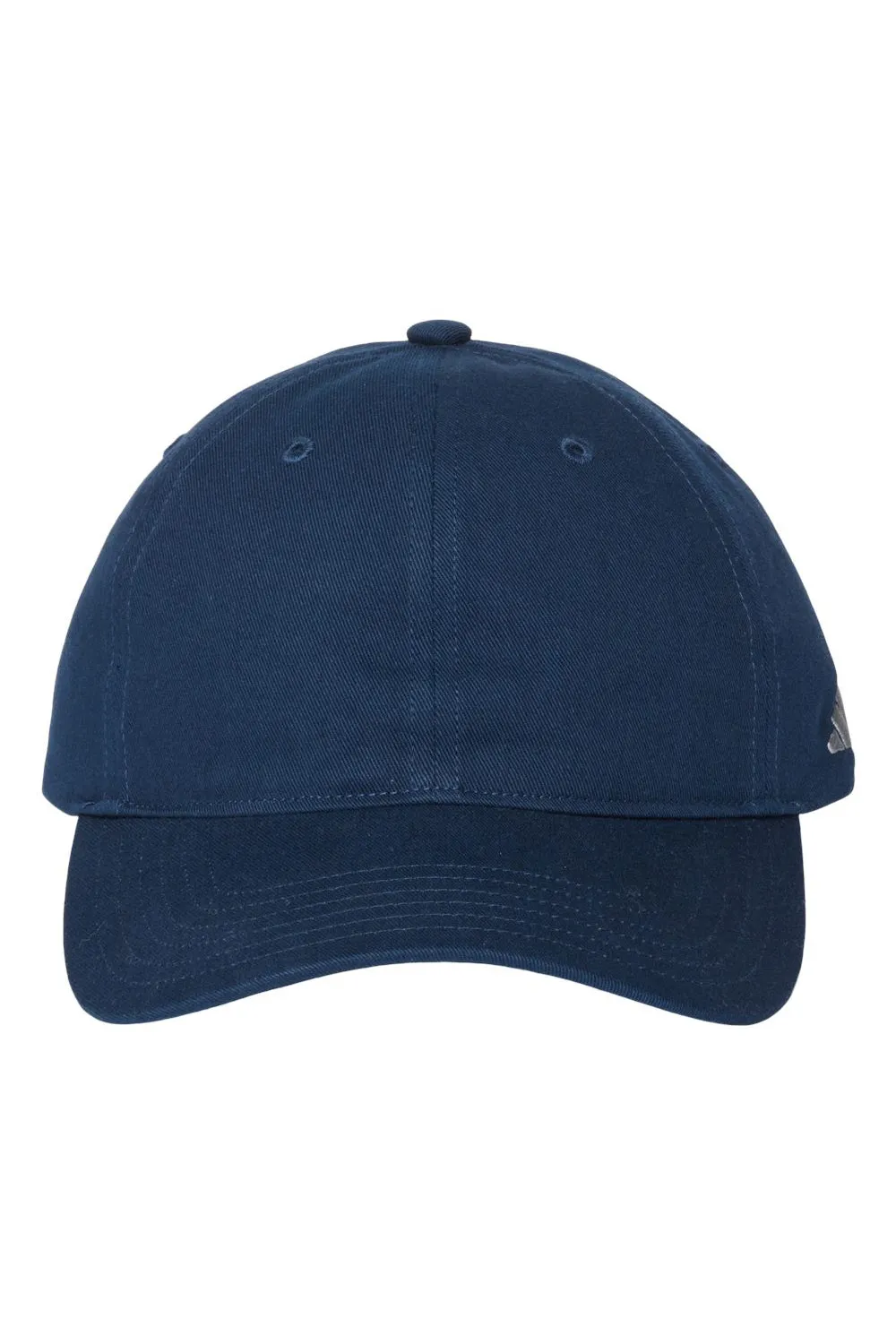 Adidas Mens Sustainable Organic Relaxed Snapback Hat - Collegiate Navy Blue - NEW