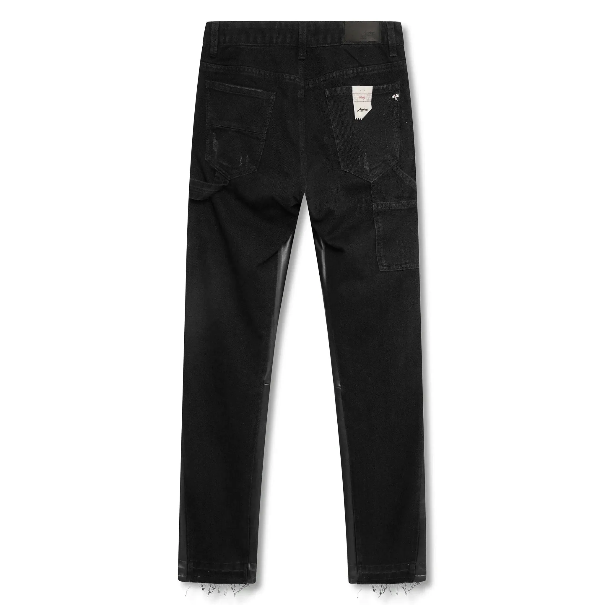 Amicci Marco Flare Jeans Black