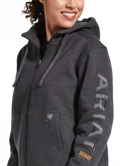 Ariat Women's Rebar All-Weather Full Zip Hoodie 10032910