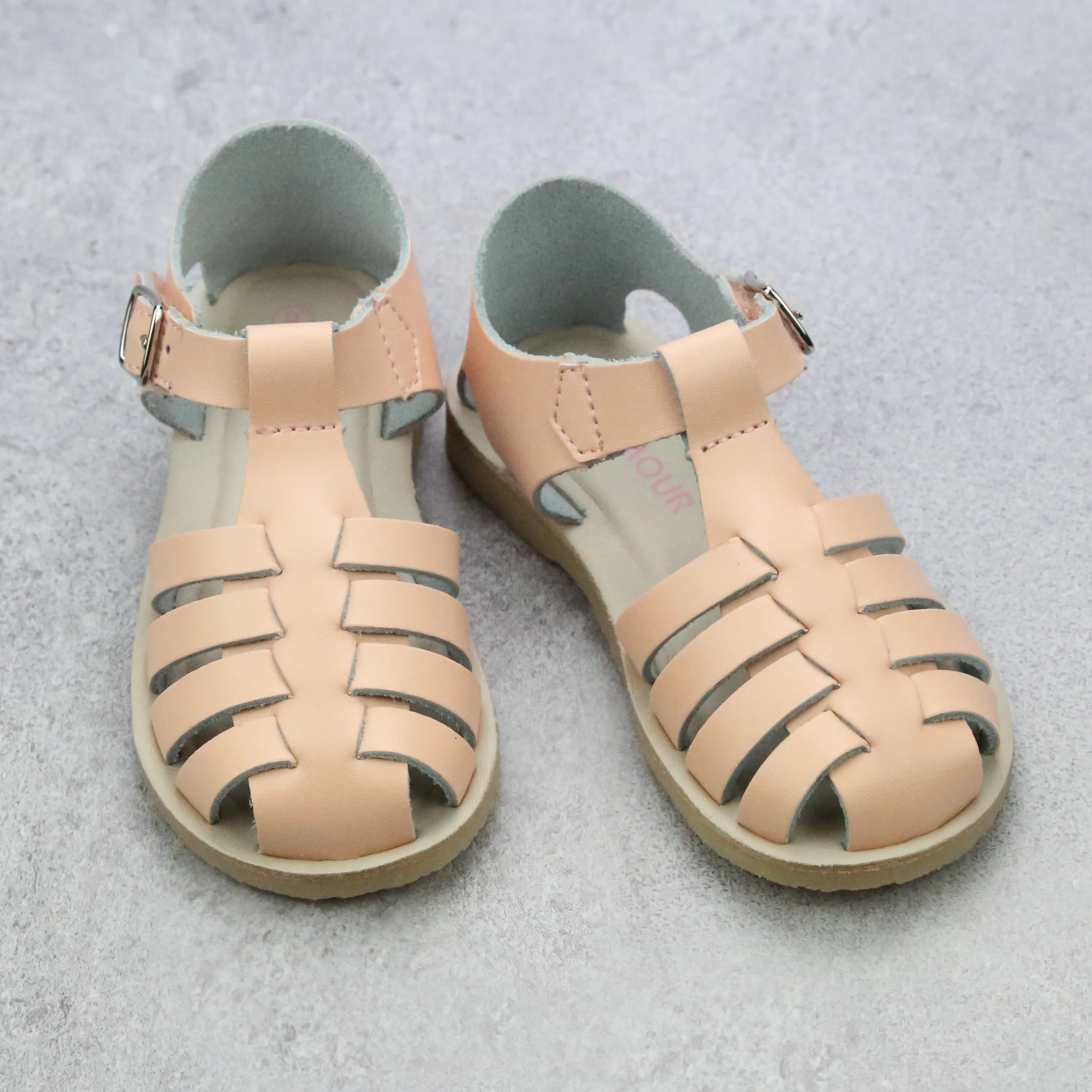 Ashton Girls Leather Fisherman Sandal