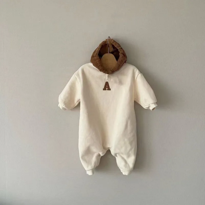 Baby A Hoodie Jumpsuit