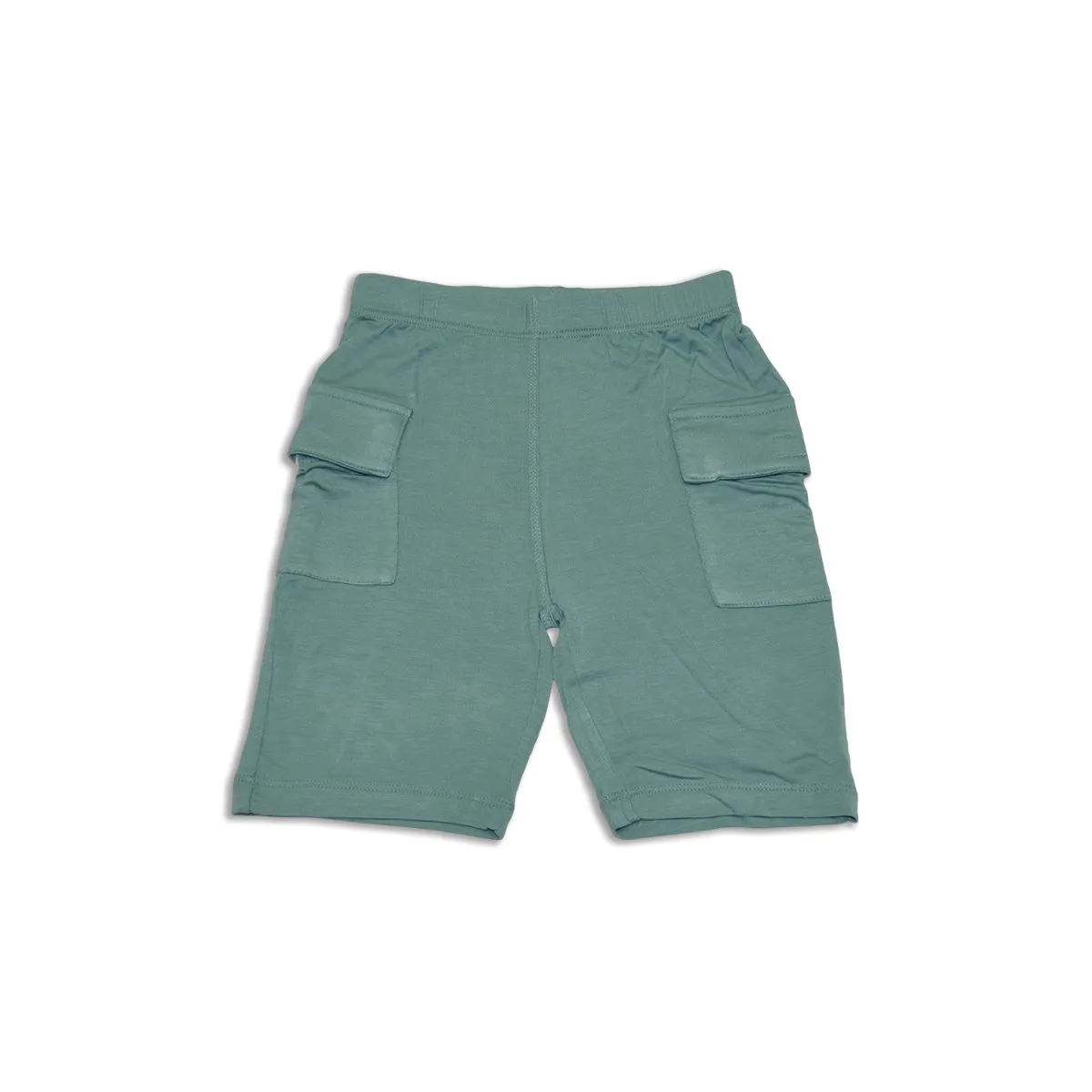 Bamboo Cargo Pocket Shorts (Mineral)