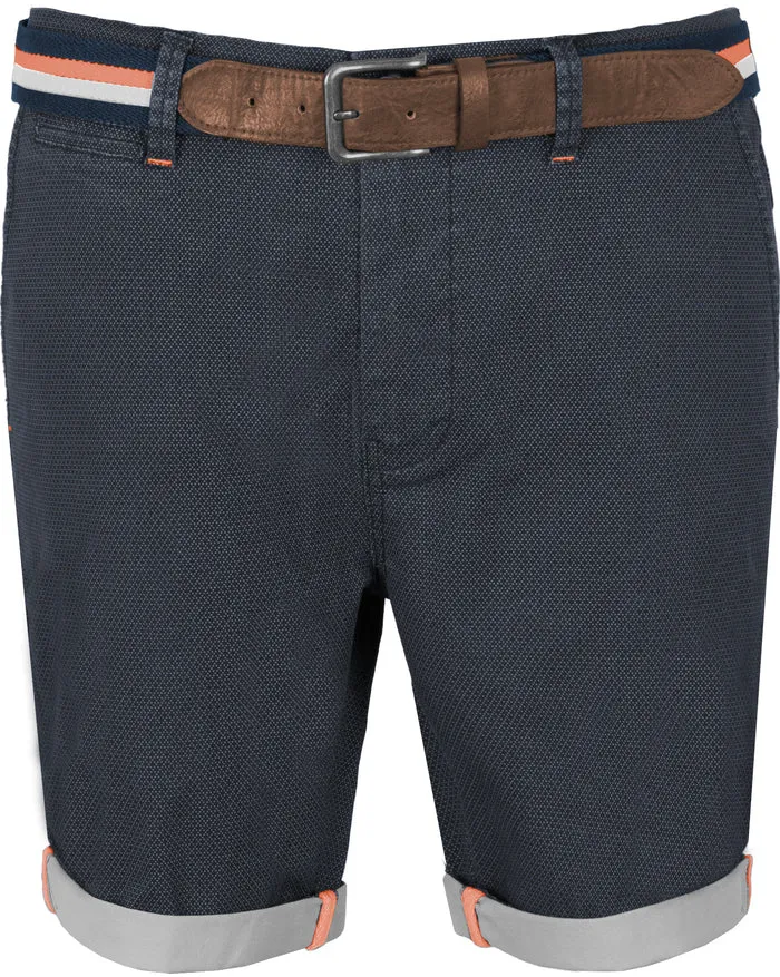 Bermuda Estampada Indicode Jeans Inbex Navy