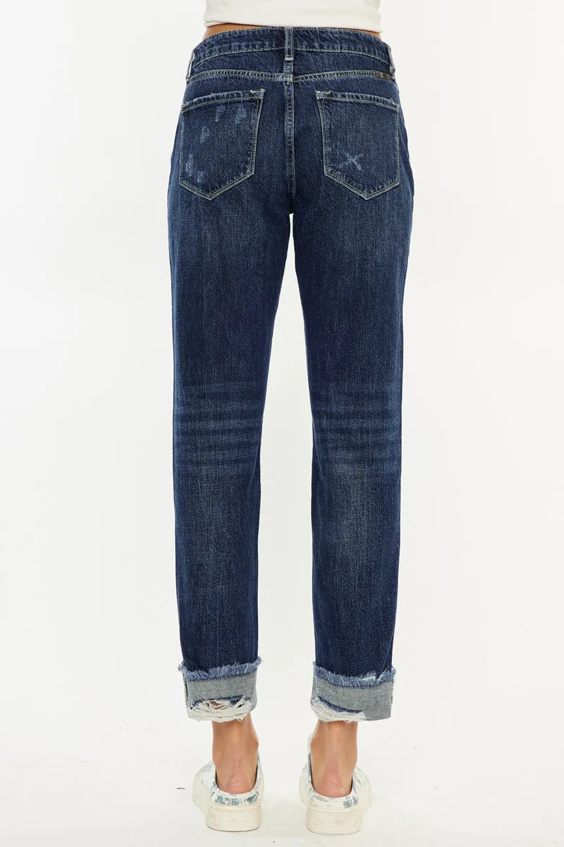 Bernice High Rise Boyfriend Jeans