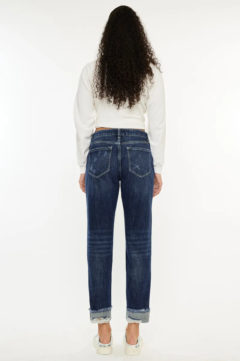 Bernice High Rise Boyfriend Jeans