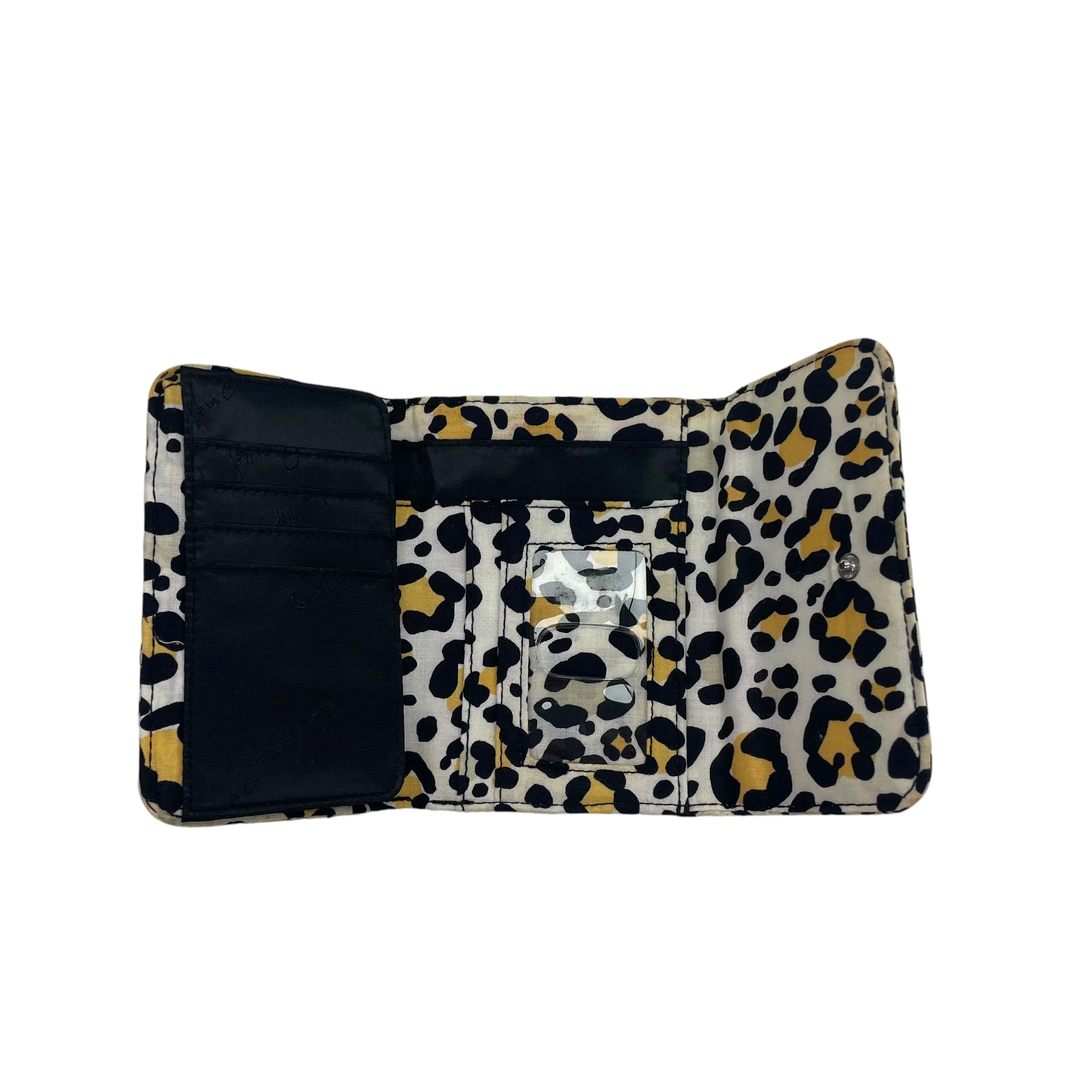 BLACK & CREAM WALLET by VERA BRADLEY Size:MEDIUM