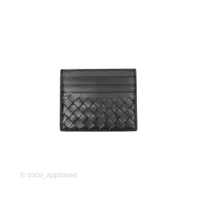 Bottega Veneta Intrecciato Card Holder Black