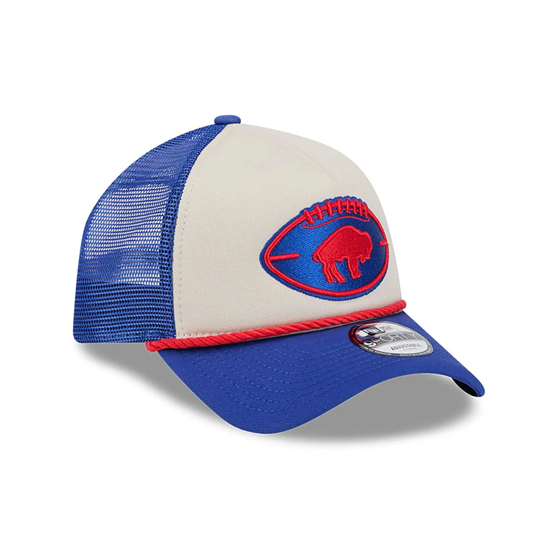 Buffalo Bills NFL Sideline 2024 Historic Blue 9FORTY A-Frame Adjustable Cap