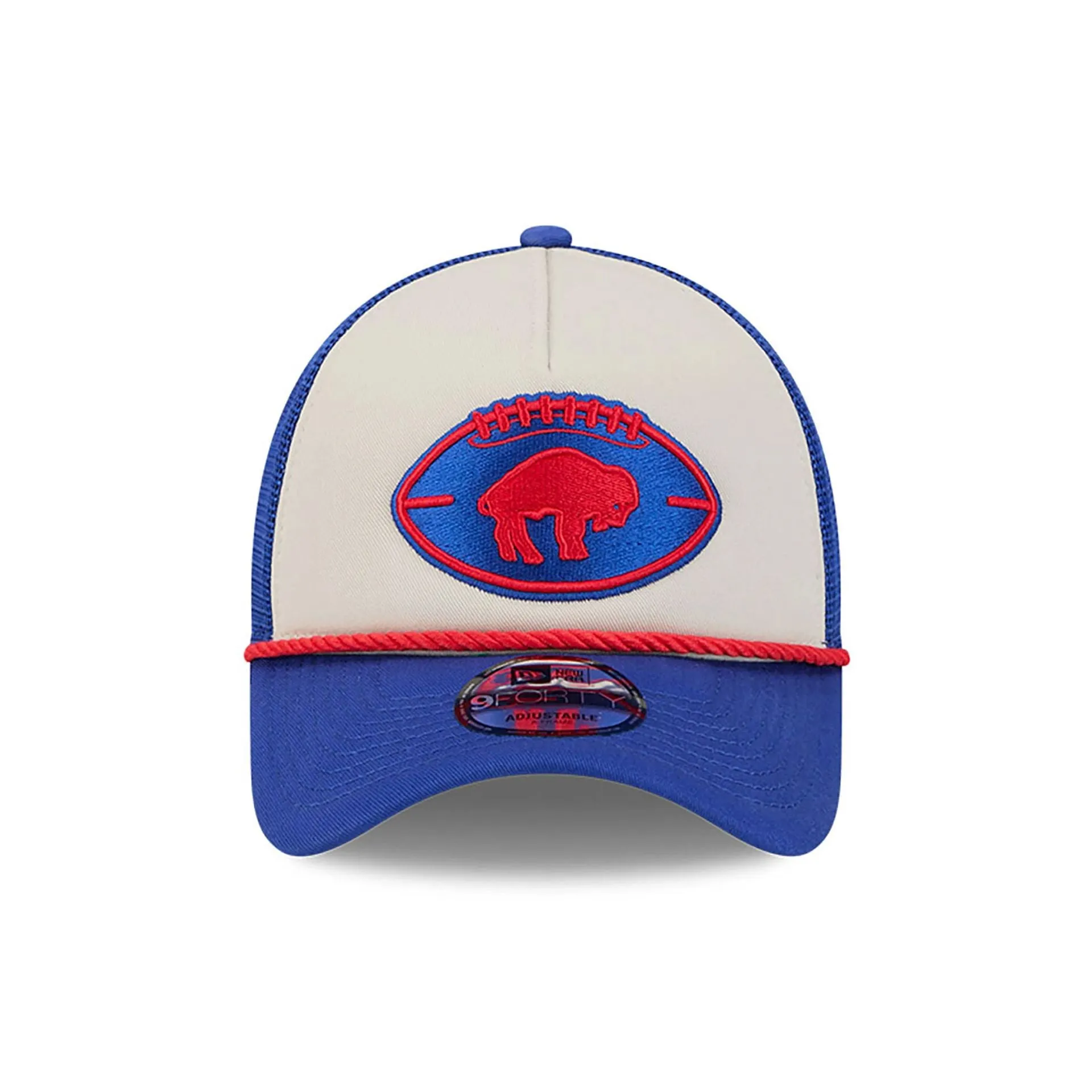 Buffalo Bills NFL Sideline 2024 Historic Blue 9FORTY A-Frame Adjustable Cap