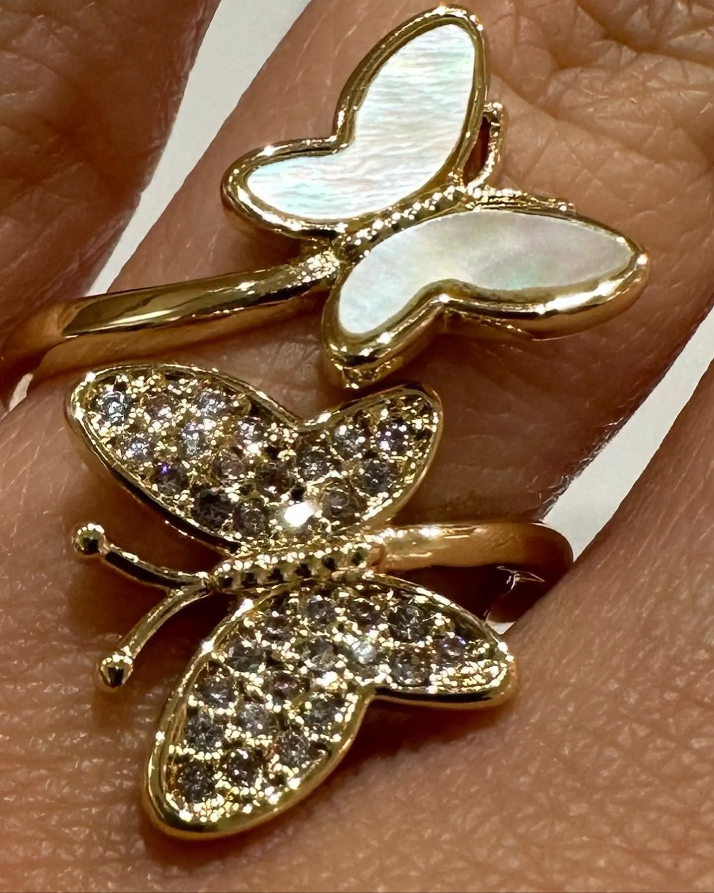 'Butterfly' Rings