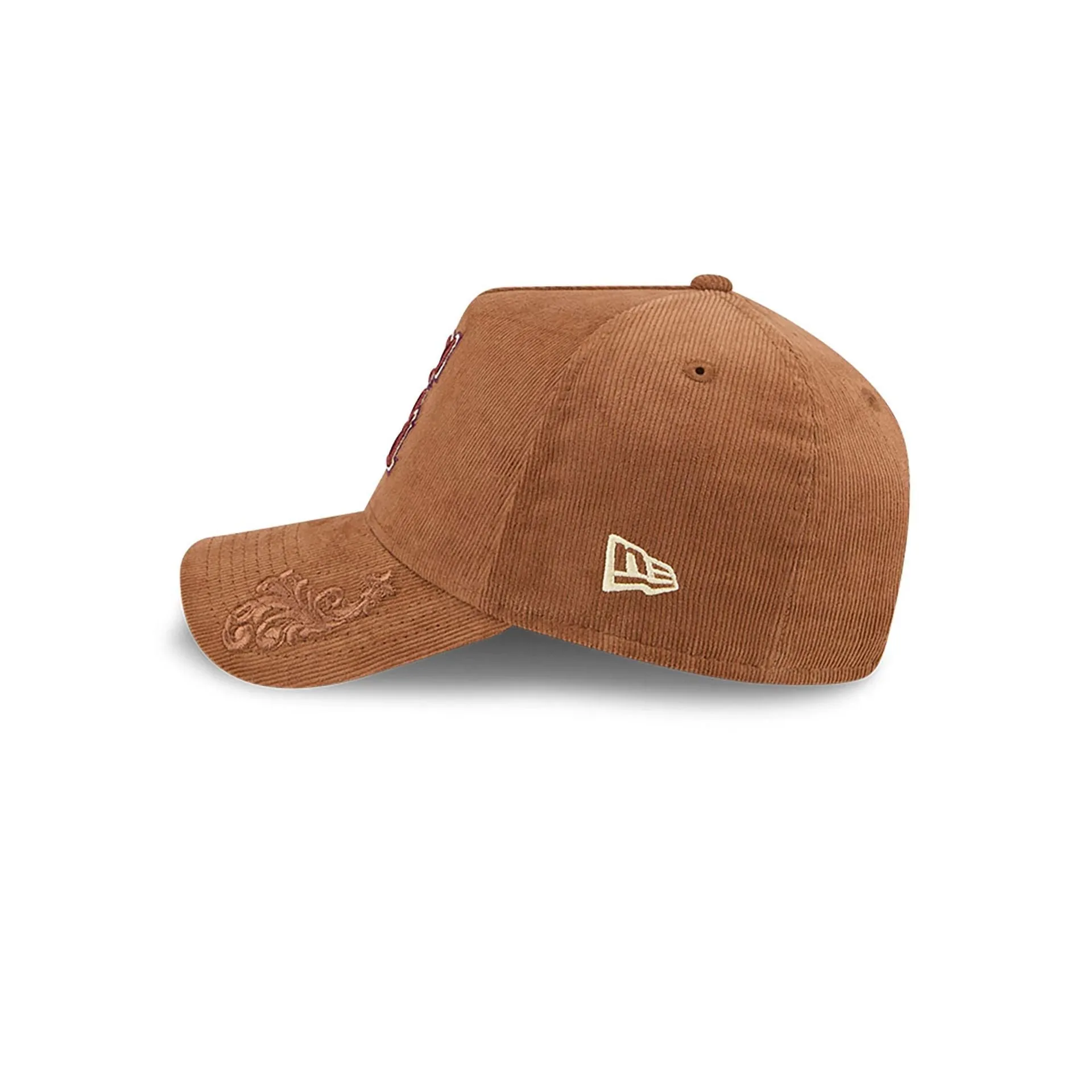 California Angels Ornamental Cord Brown 9FORTY A-Frame Adjustable Cap