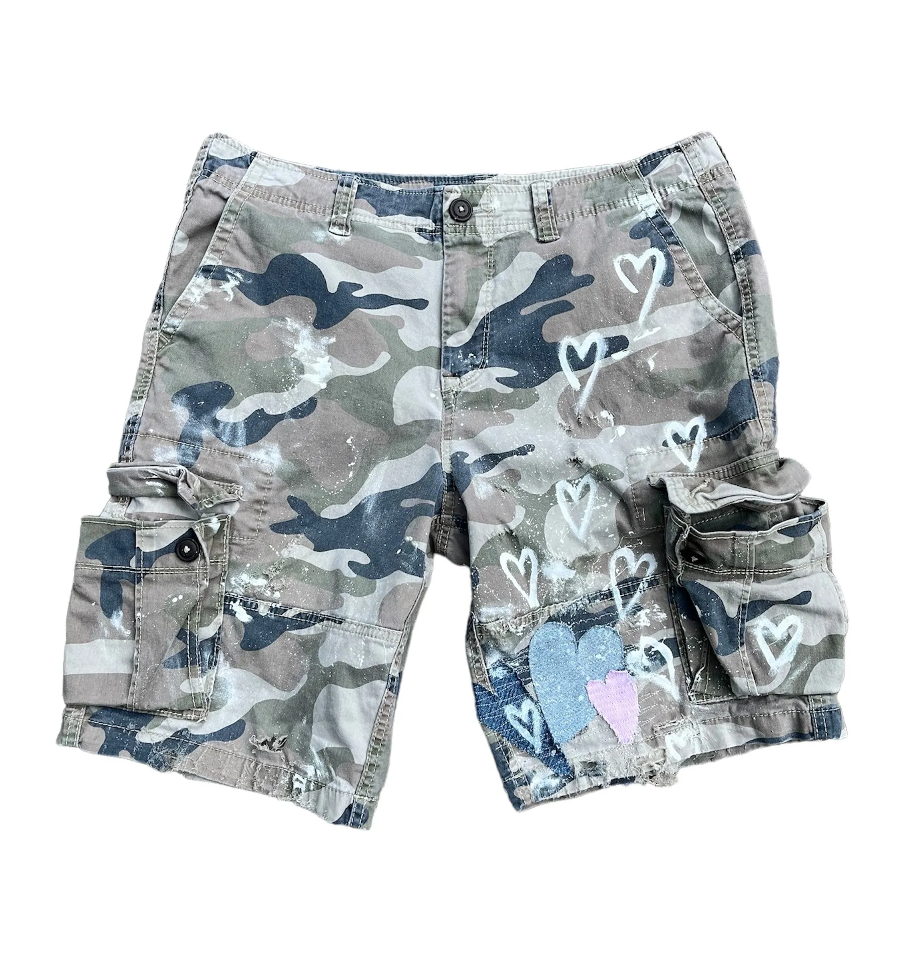 Camo Cargo Shorts