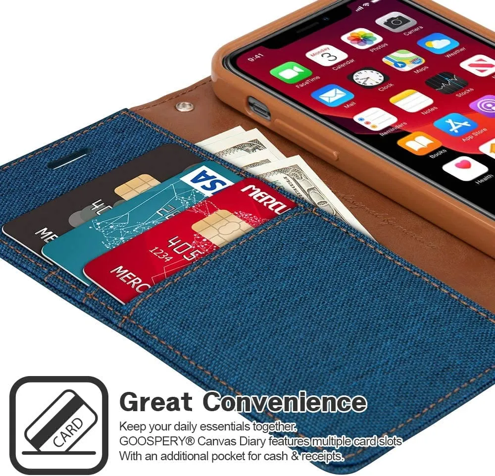 CANVAS DIARY CASE WALLET IPHONE 13 PRO