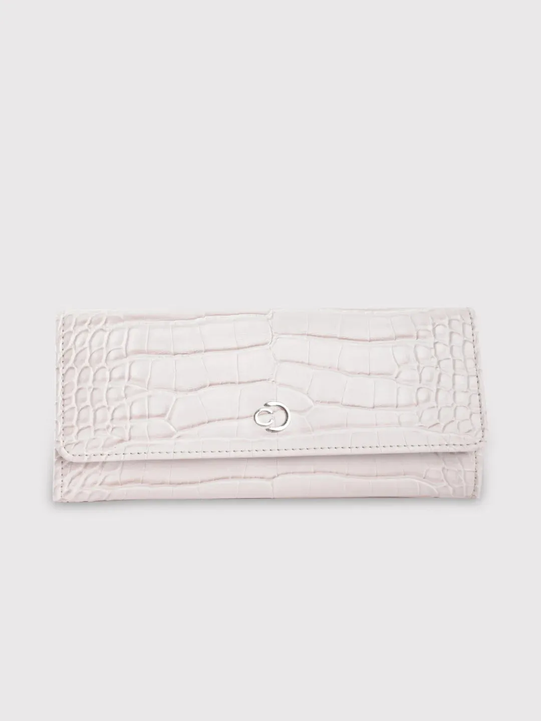 Caprese Luna Wallet Medium Flap Wallet Cream