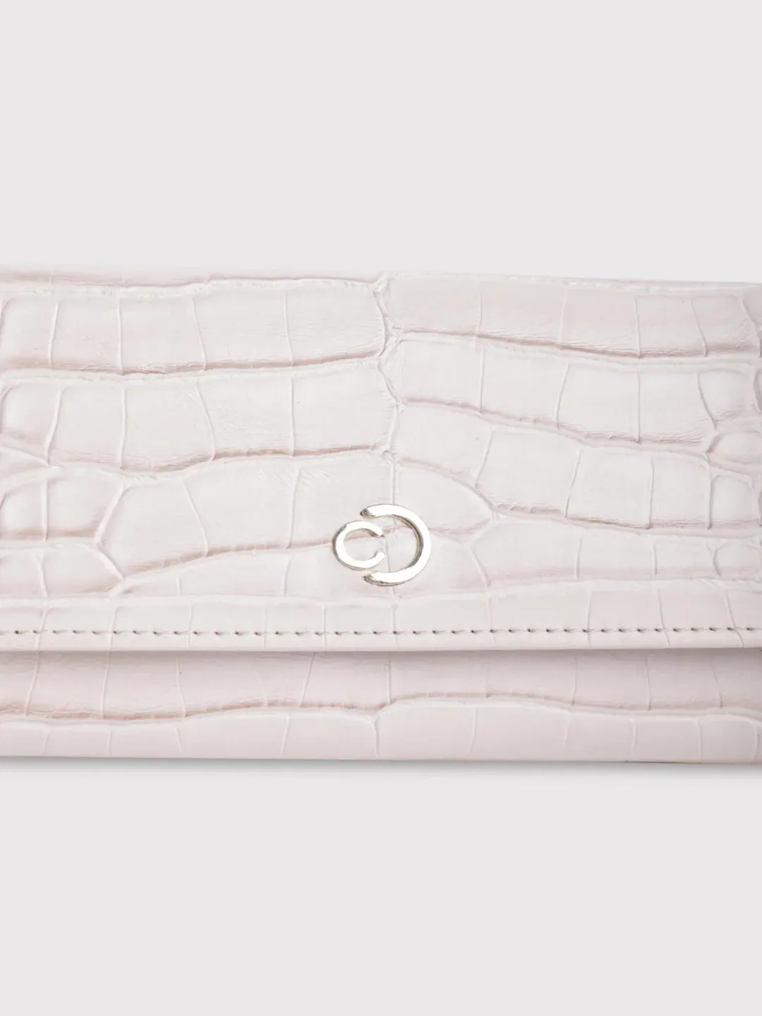 Caprese Luna Wallet Medium Flap Wallet Cream