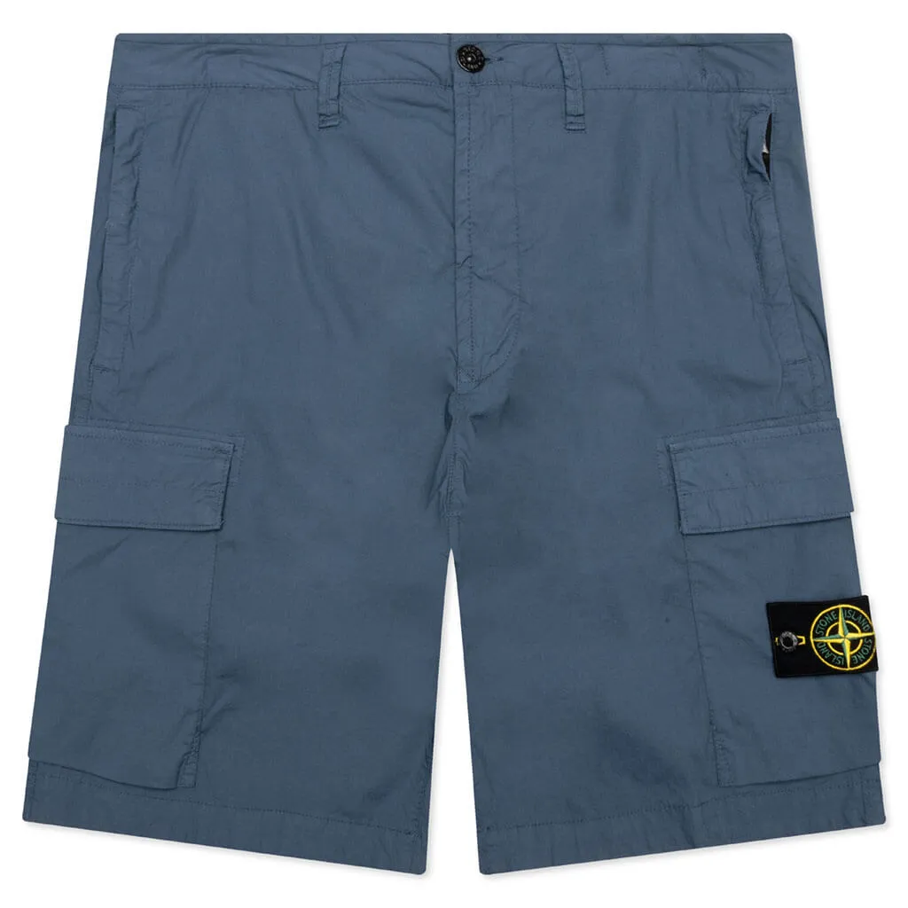 Cargo Bermuda Shorts - Avio Blue