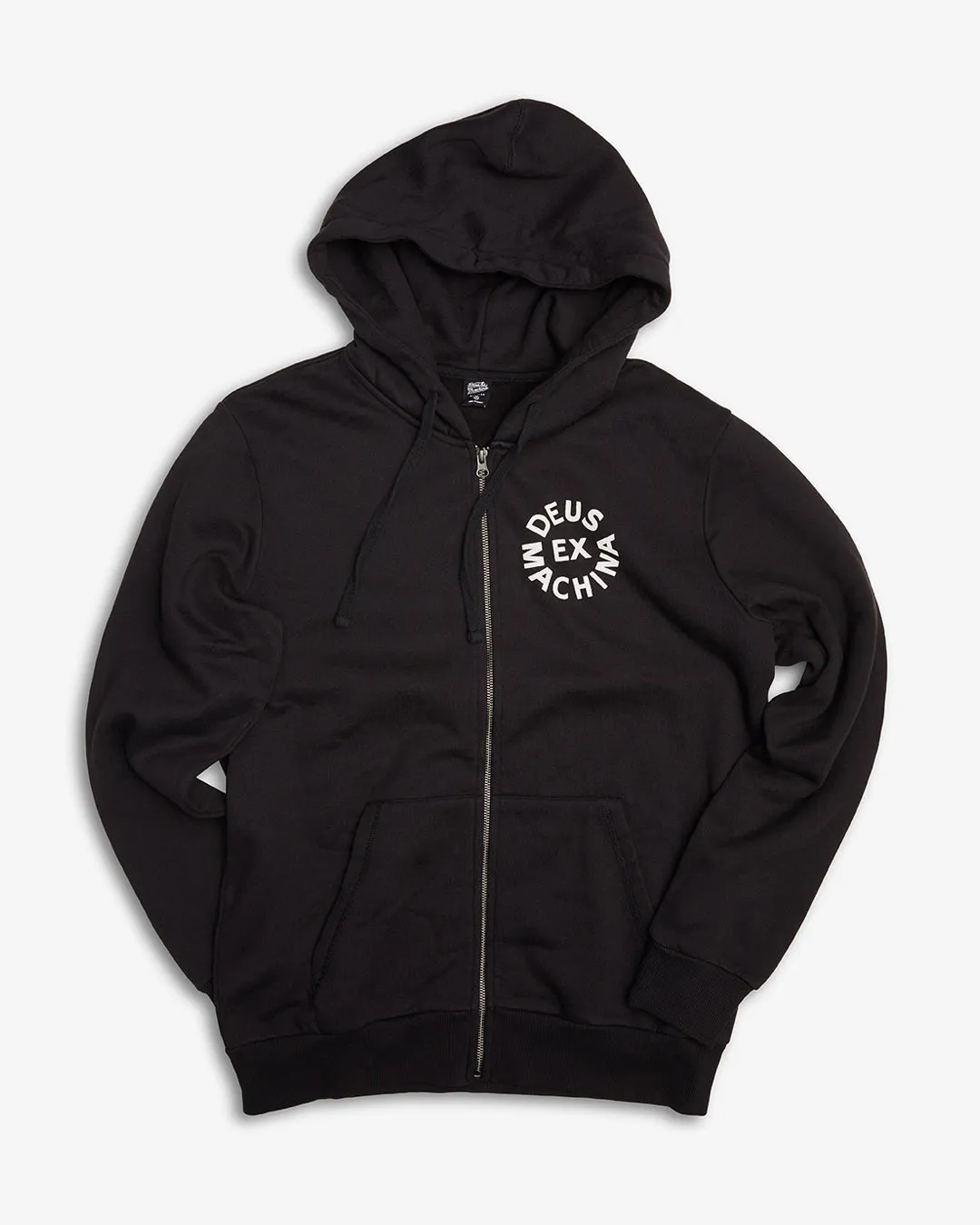 Circle Logo Hoodie - Black