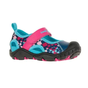 Claire Kid's Sandal - Magenta/Teal