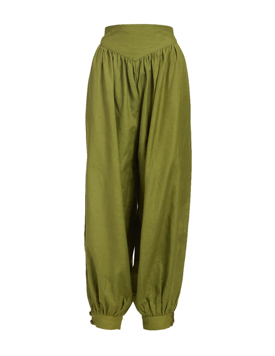 Cotton Harem Pants