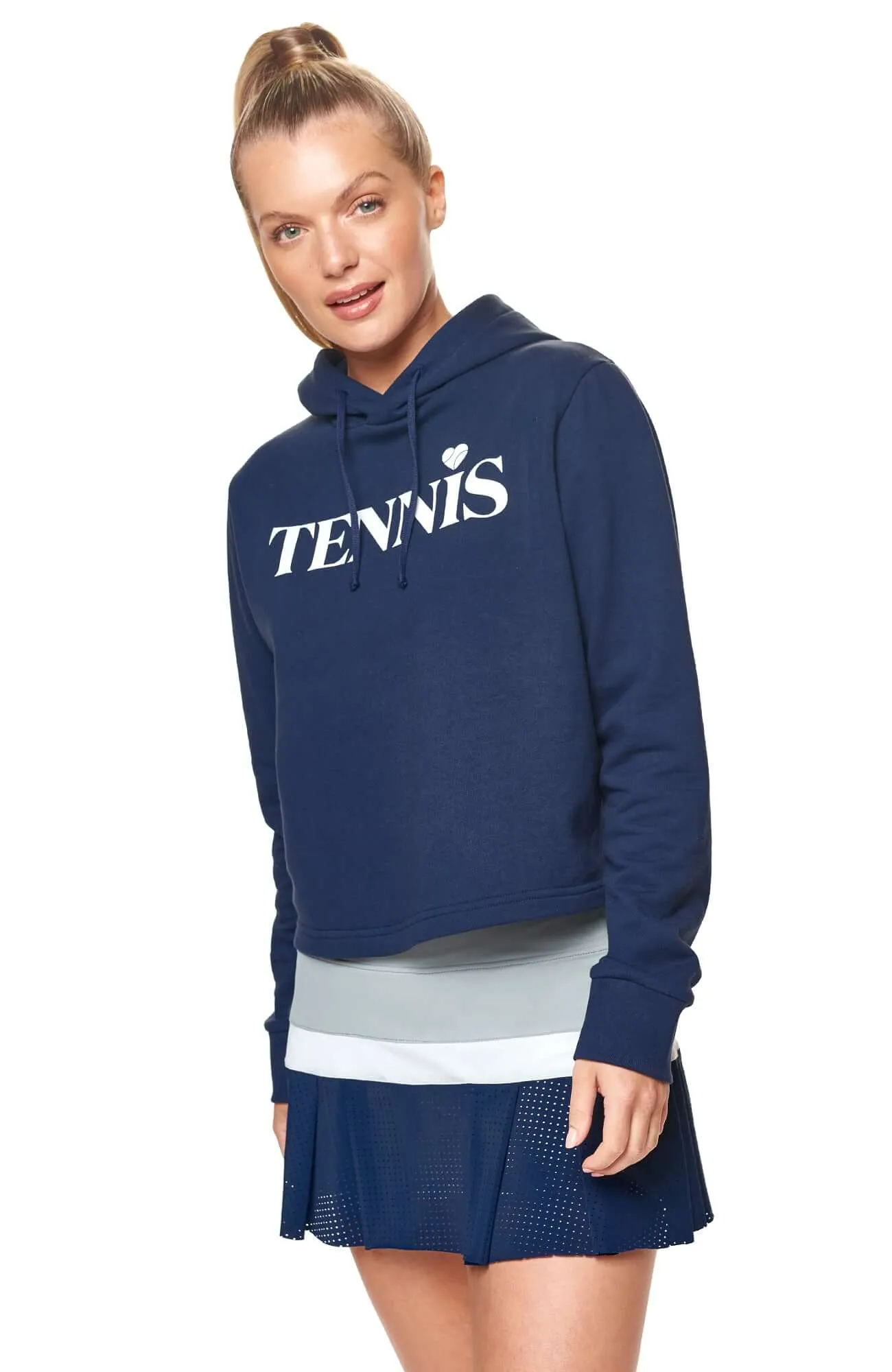 Courtside Hoodie Marine Navy