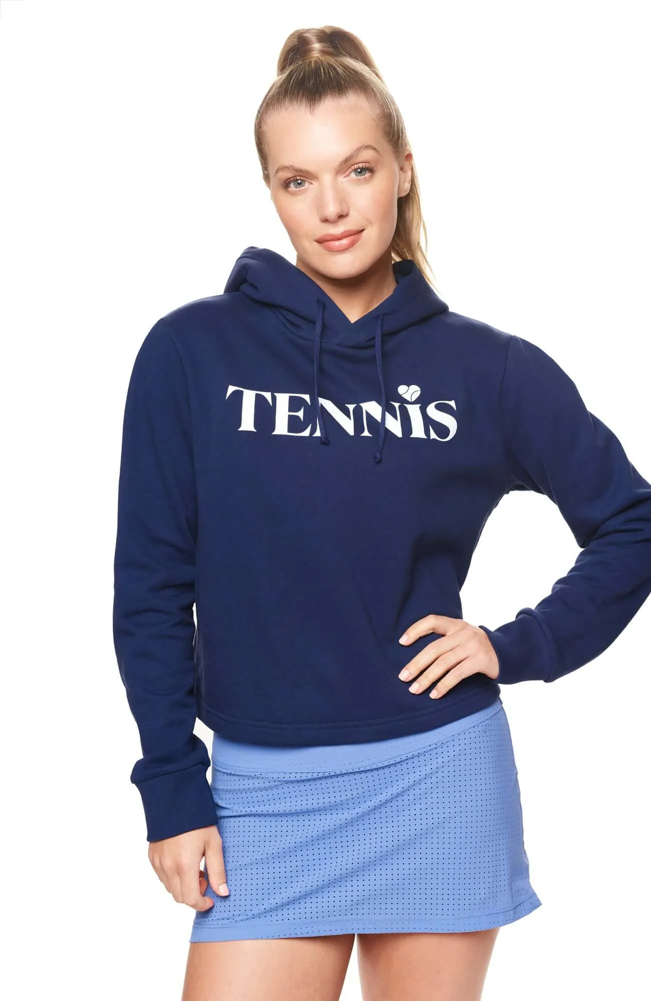 Courtside Hoodie Marine Navy