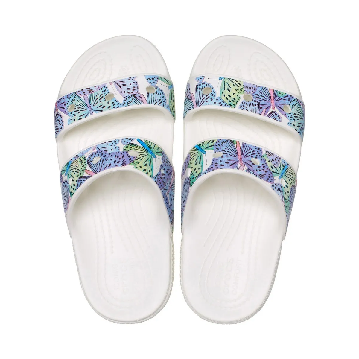 Crocs Classic Butterfly Sandal Kid girls' sandal 208299-94S white