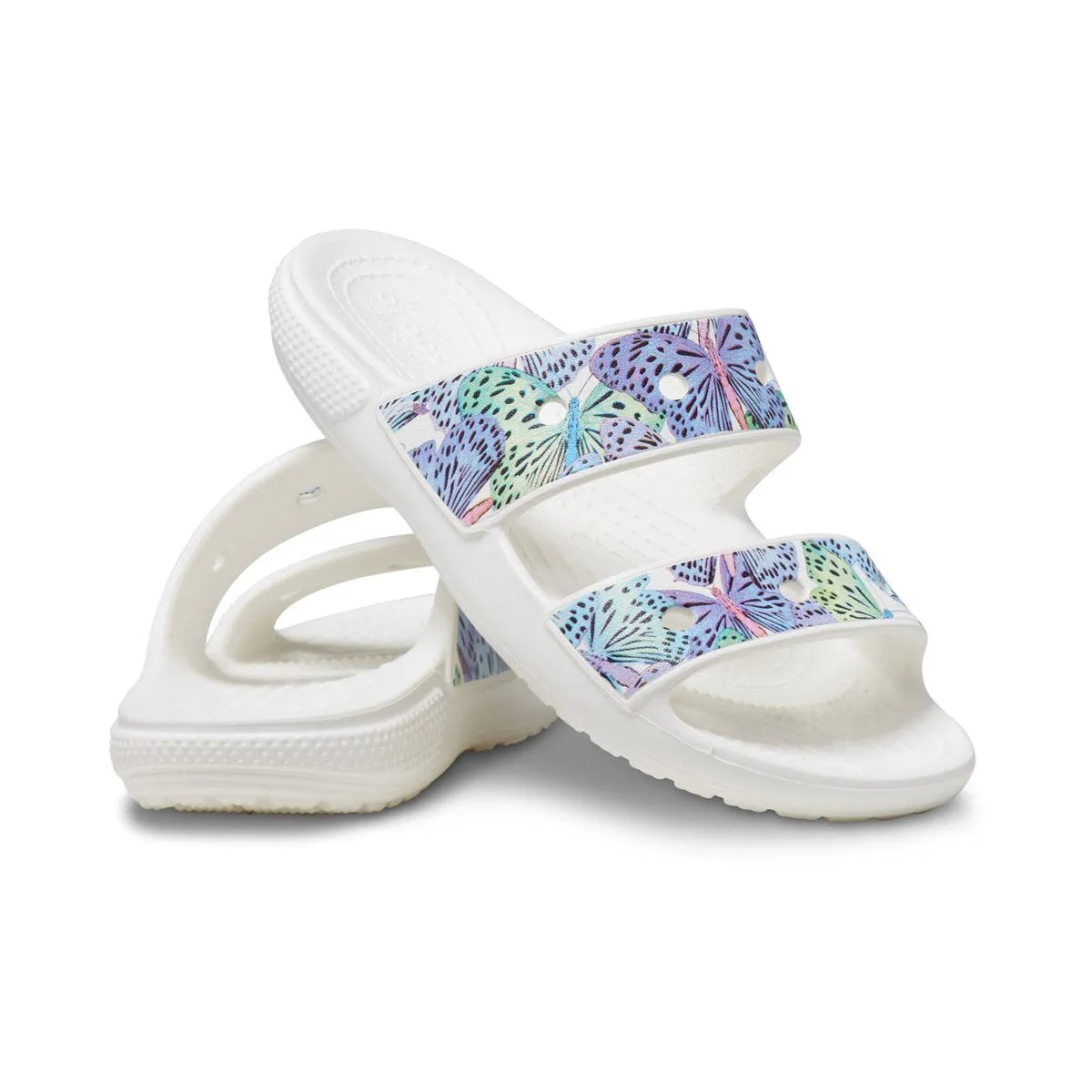 Crocs Classic Butterfly Sandal Kid girls' sandal 208299-94S white