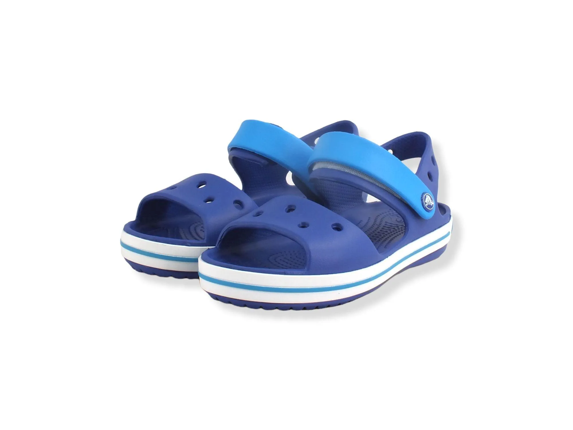 CROCS Crocband Sandal Bambino Blu Cerulean Blue Ocean 12856-4BX