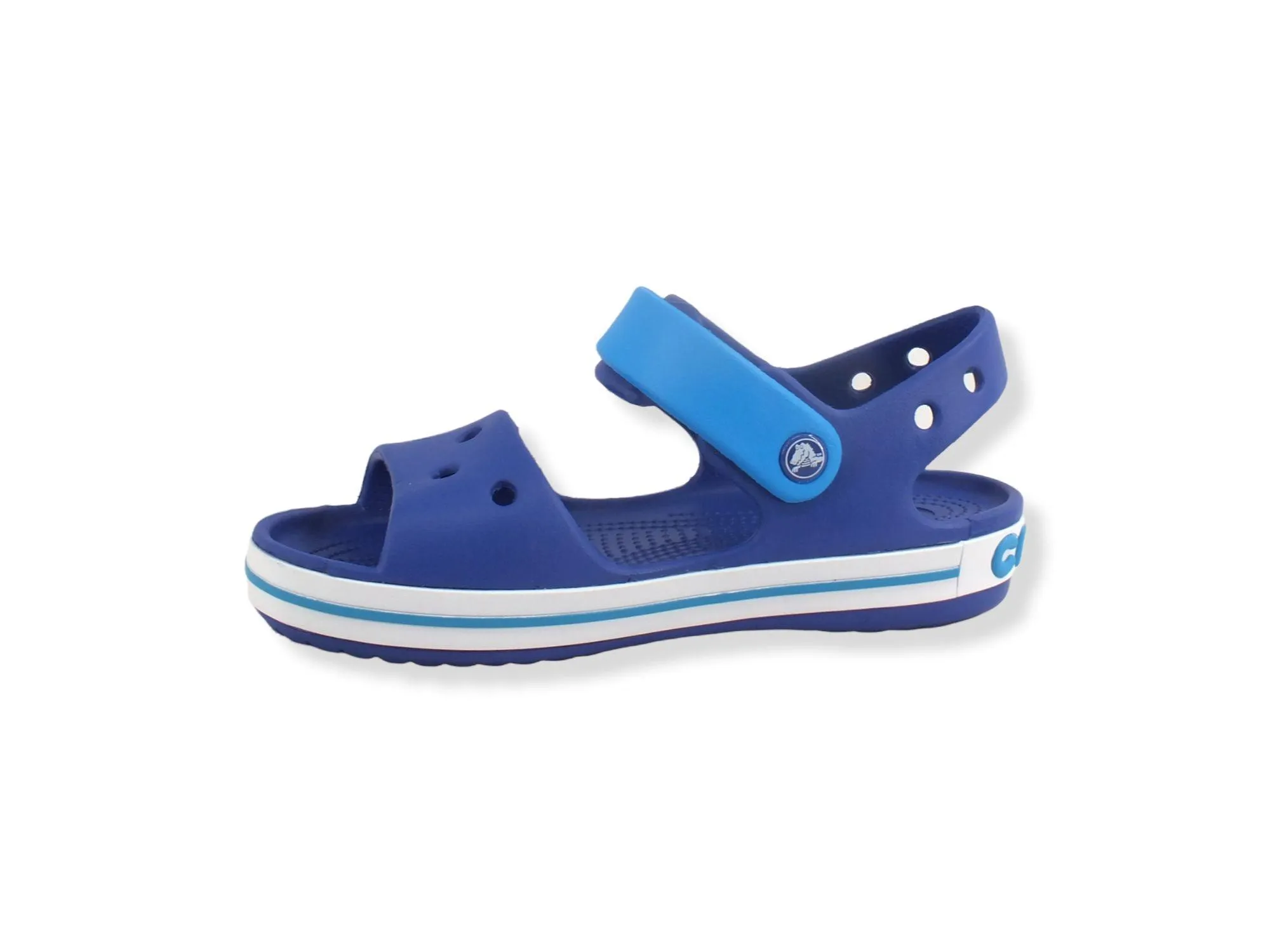 CROCS Crocband Sandal Bambino Blu Cerulean Blue Ocean 12856-4BX