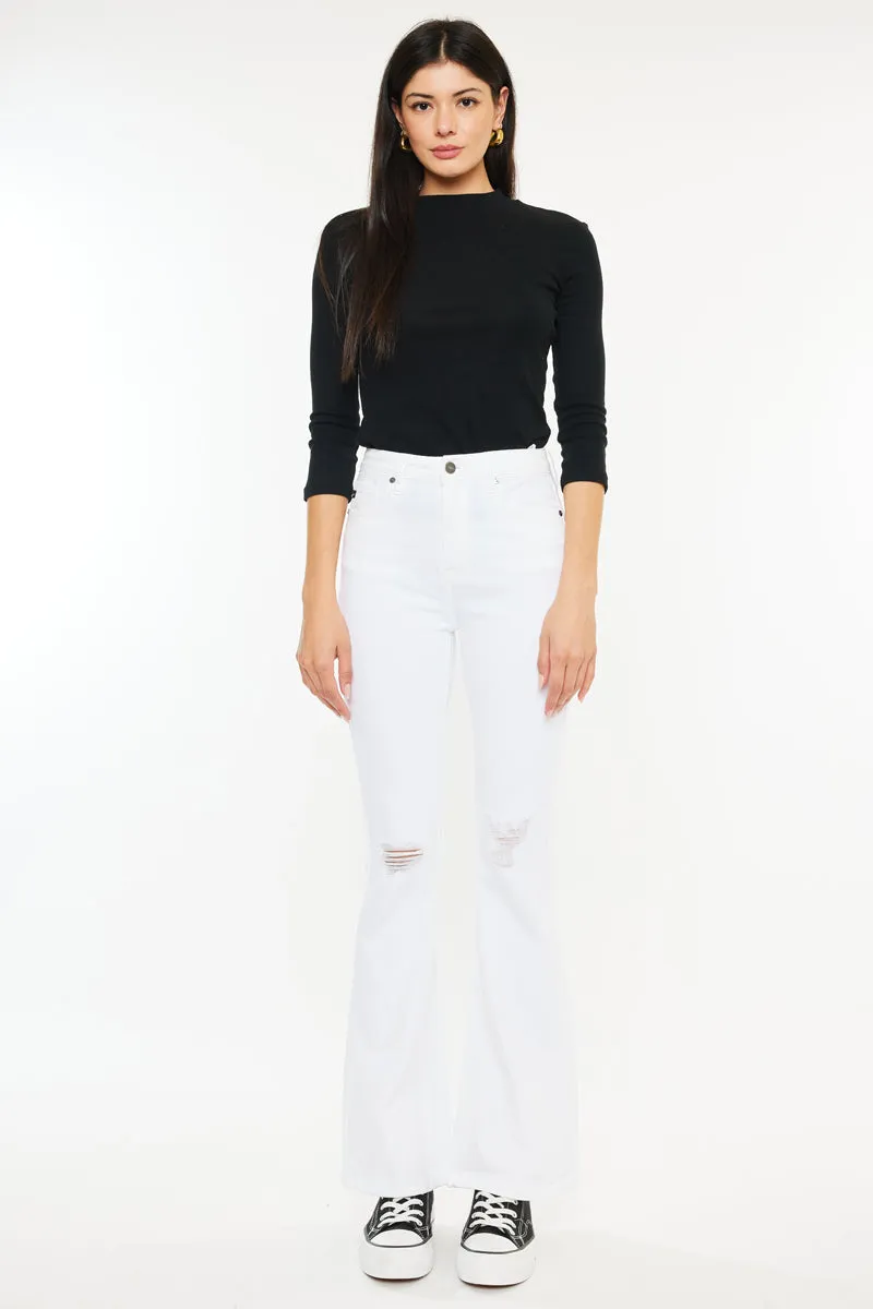 Crystal High Rise Bootcut Jeans (Petite)