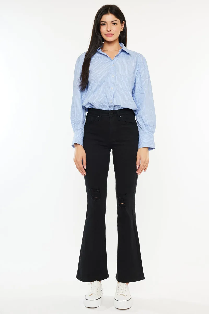 Crystal High Rise Bootcut Jeans (Petite)