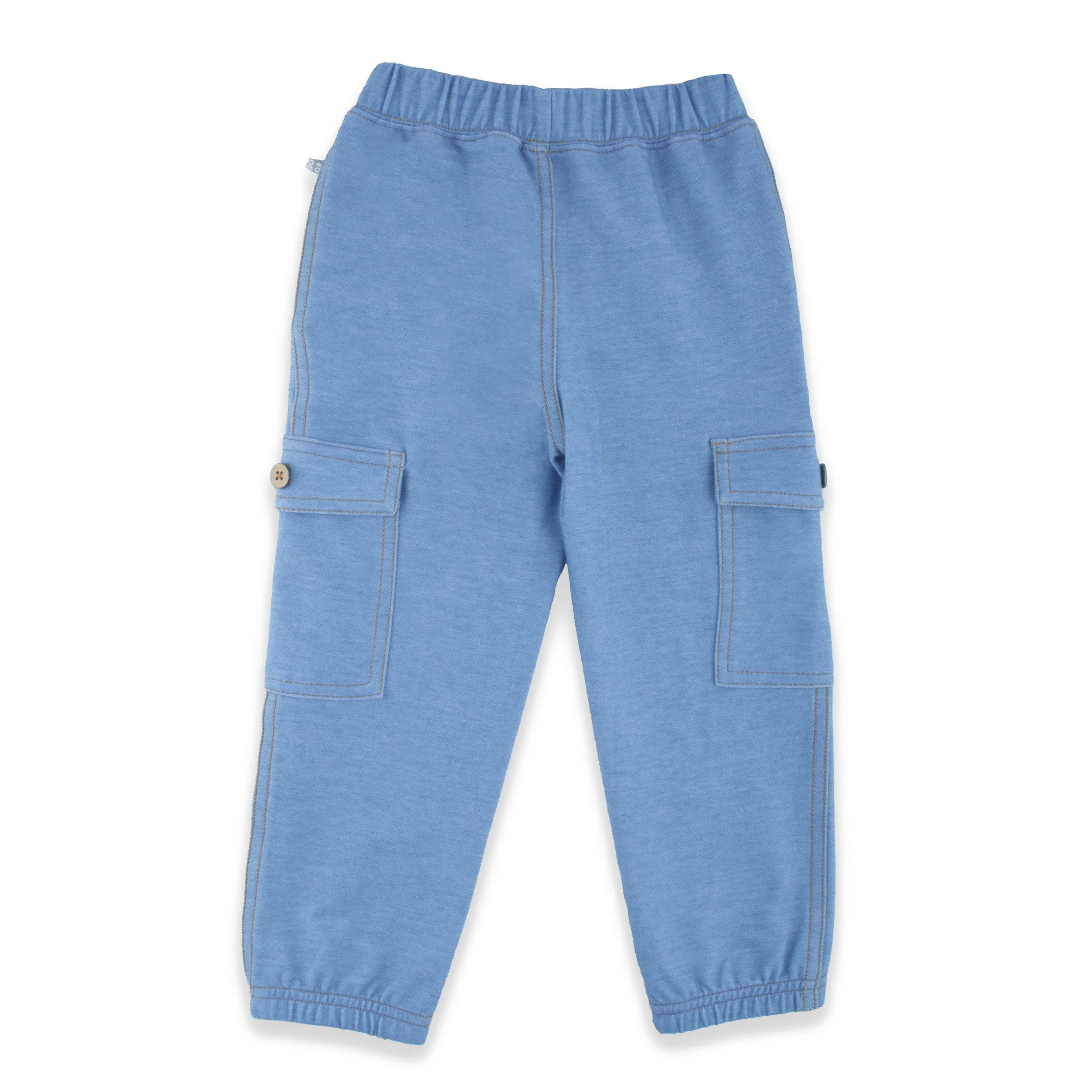 Denim Toddler Cargo Jeans