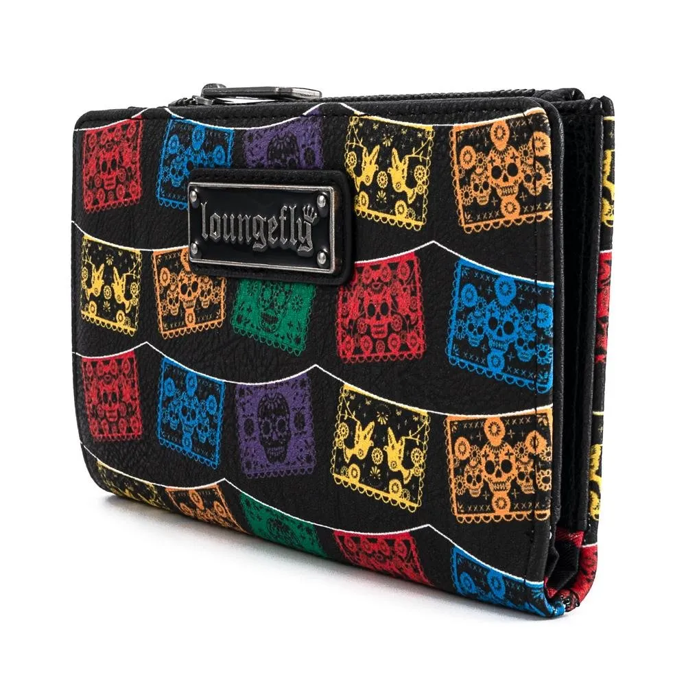 Dia de los Muertos Papel Picado Wallet