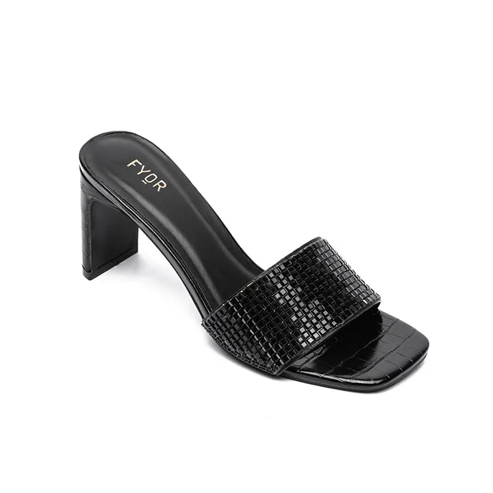 Embellished Heel Sandal HL 99