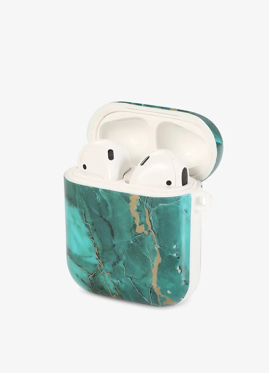 Emerald Marble AirPod Case