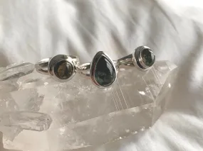 Green Tourmaline Ansley Rings - Mixed Small