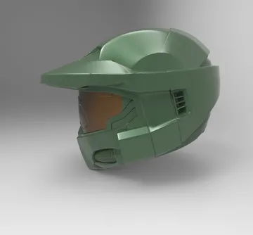 Halo Infinite Master Chief Helmet STL