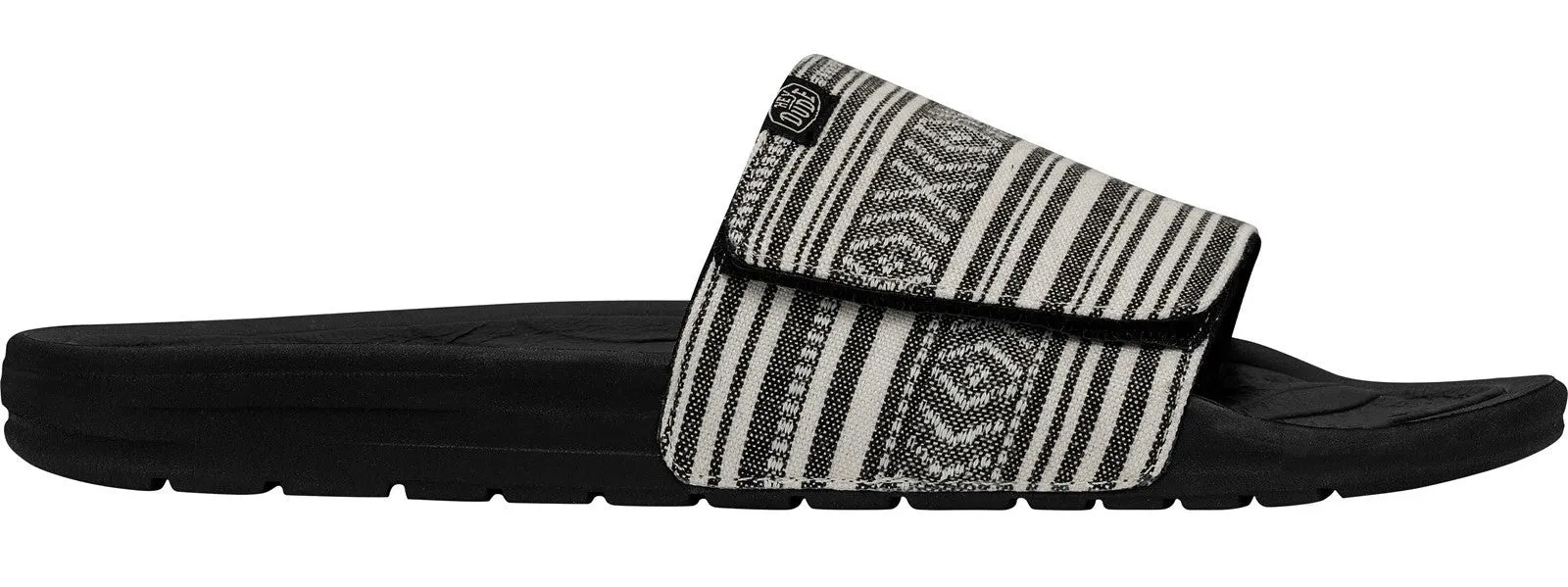 Certainly! The optimized title for this e-commerce product is: Comfortable Mens Touch-Fastening Slide Sandal - Phoenix Blanket 40145