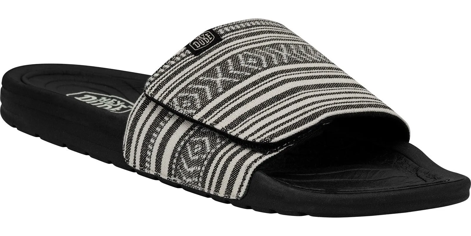 Certainly! The optimized title for this e-commerce product is: Comfortable Mens Touch-Fastening Slide Sandal - Phoenix Blanket 40145