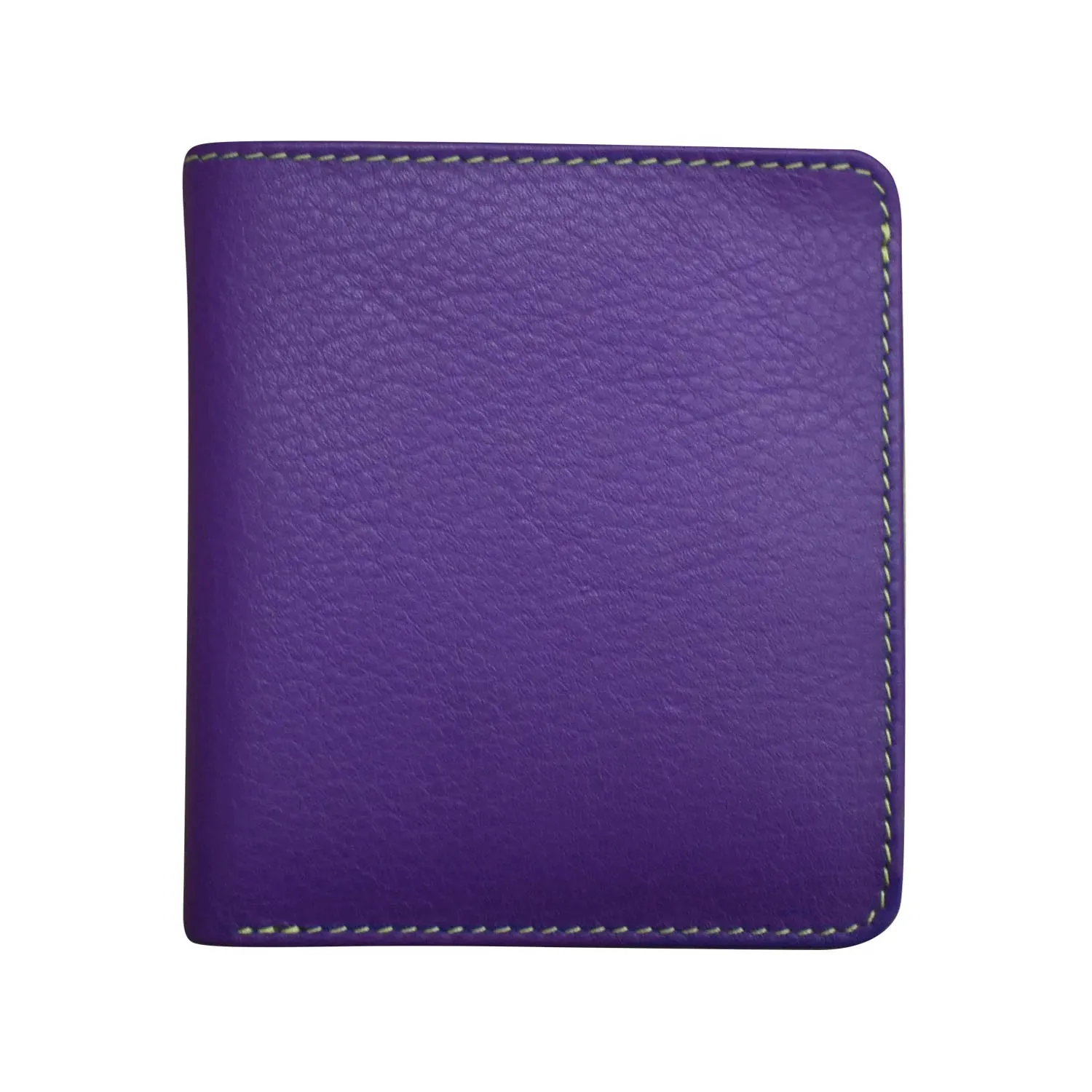 ILI NEW YORK BI-FOLD WALLET PURPLE PEAR