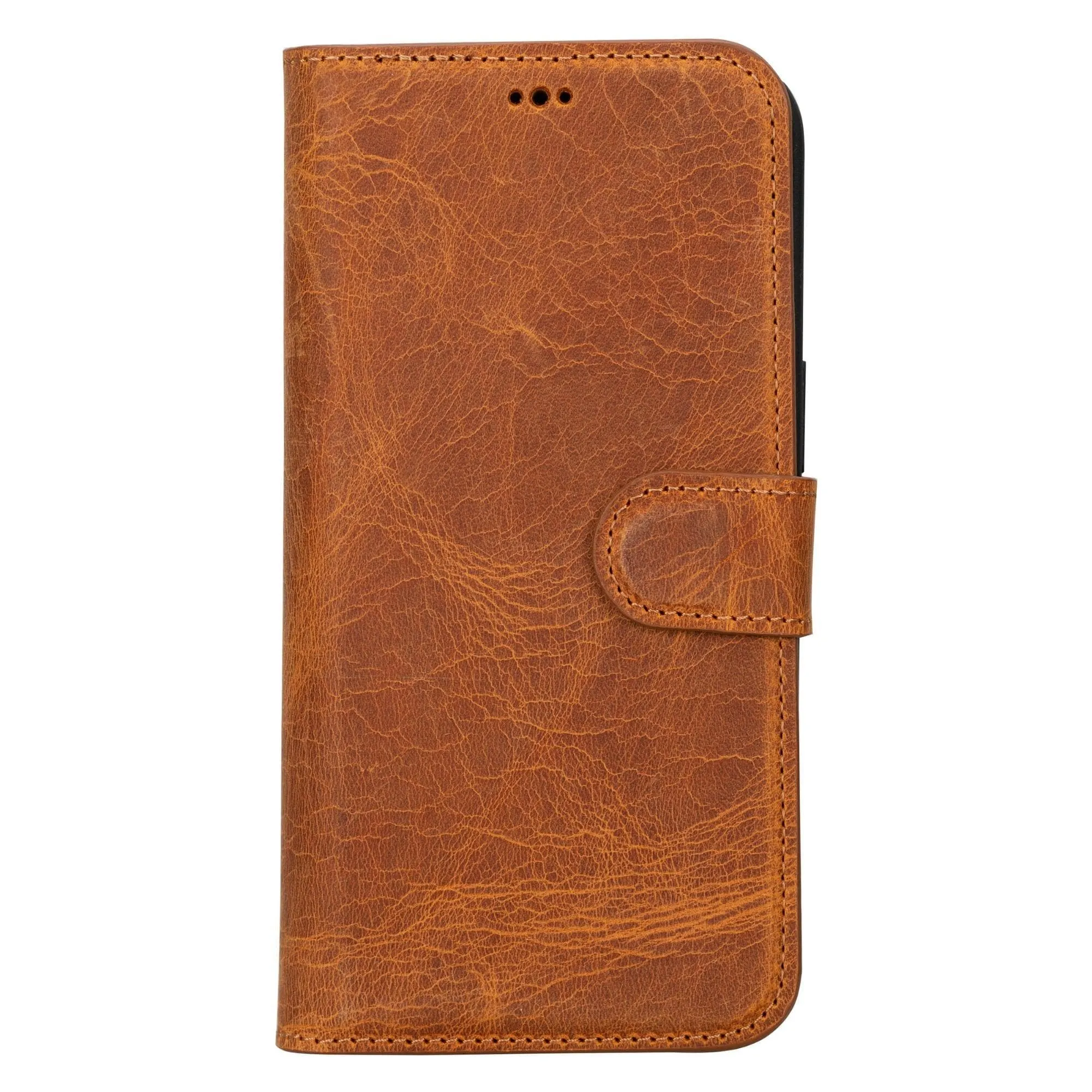 iPhone 15 Series Detachable Leather Wallet Case