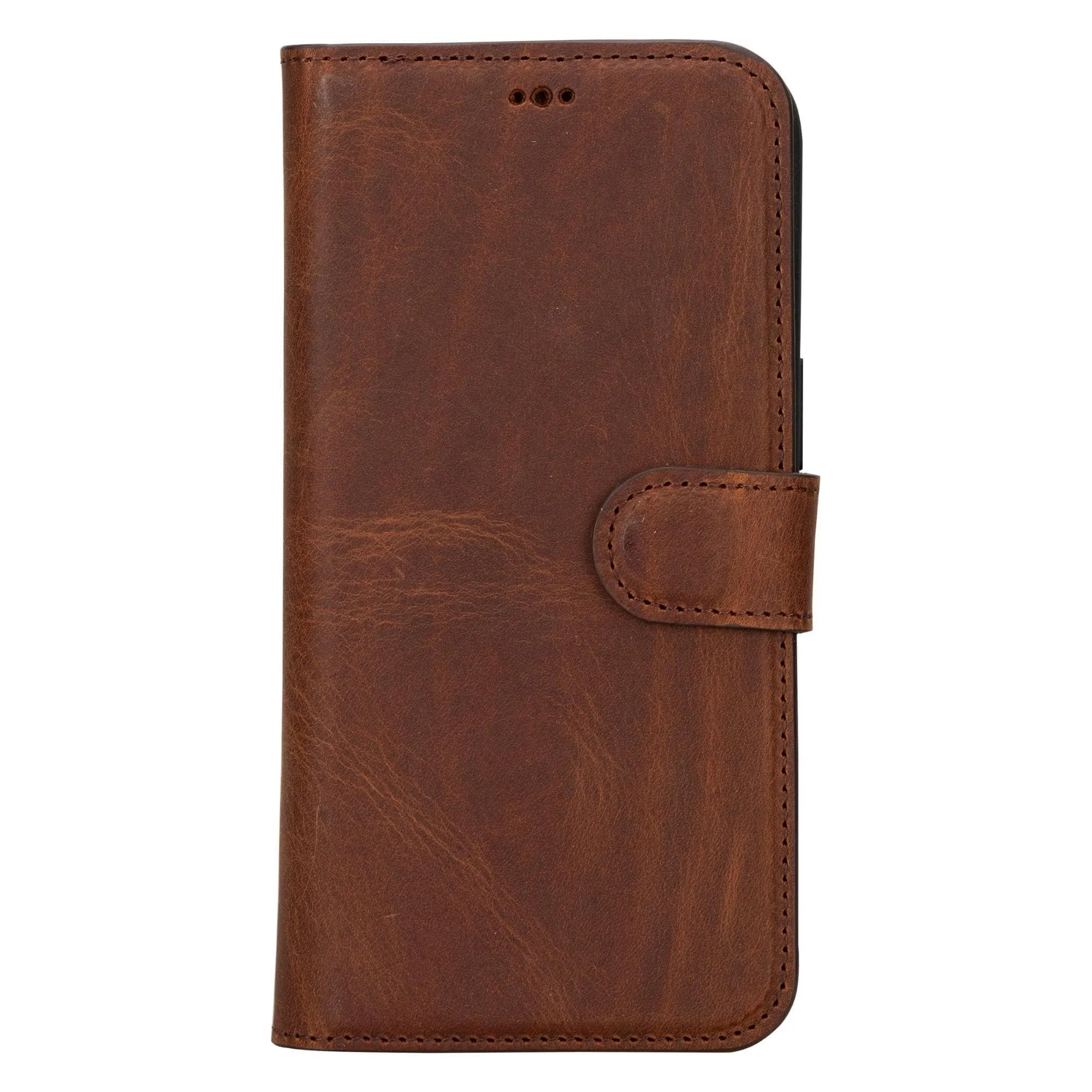 iPhone 15 Series Detachable Leather Wallet Case