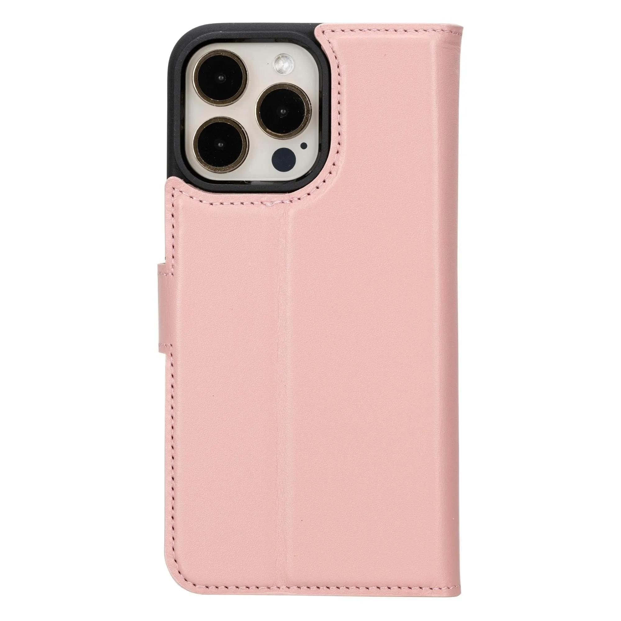 iPhone 15 Series Detachable Leather Wallet Case