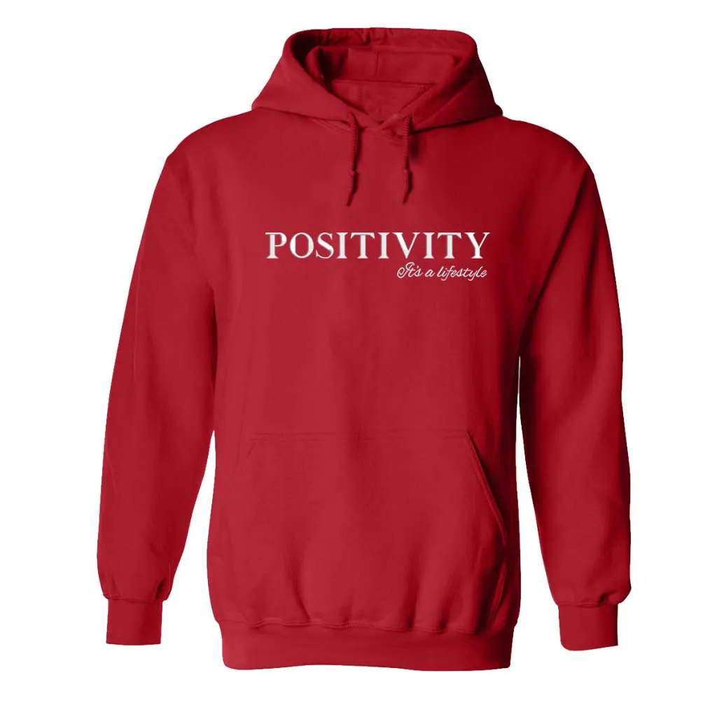 It's a Lifestyle Hoodie Sweatshirt - Positivity Hoodie