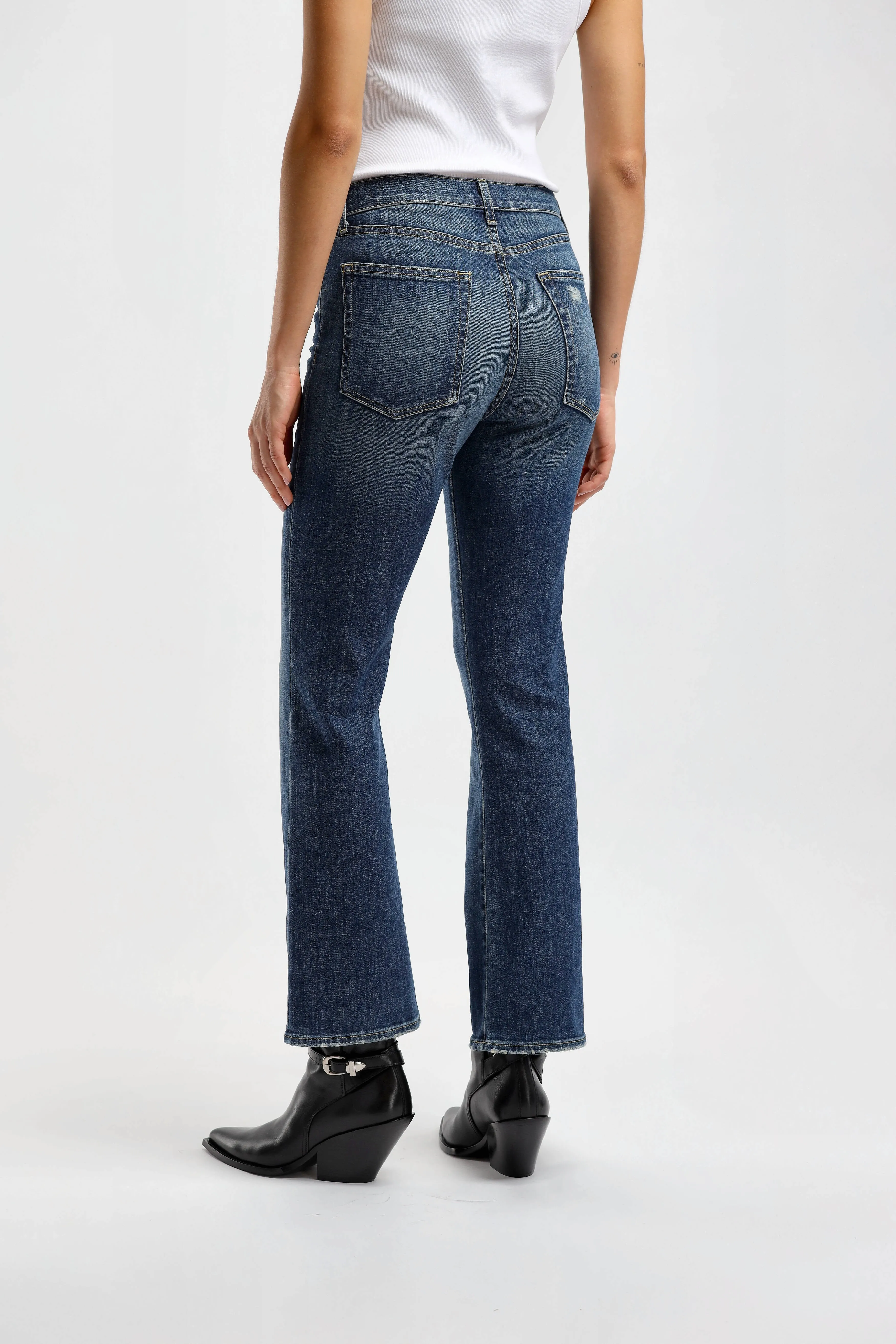 Jeans Bootcut in Classic Wash