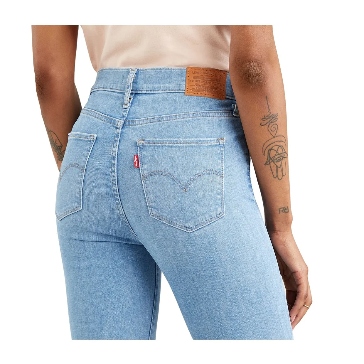 Jeans Levi's 720 Super Skinny Blu Eclipse Moon