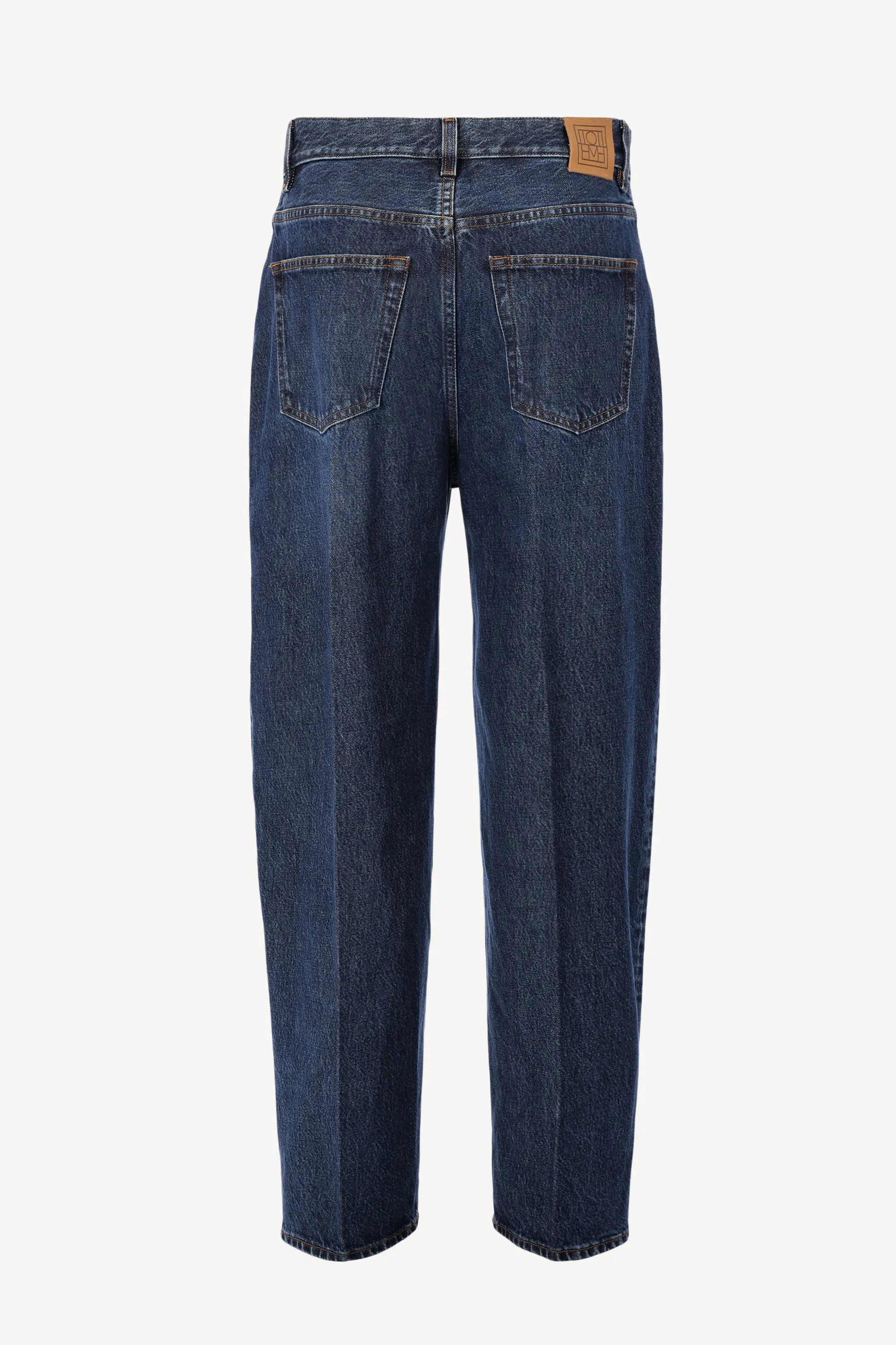 Jeans Wide Tapered in Dark Blue