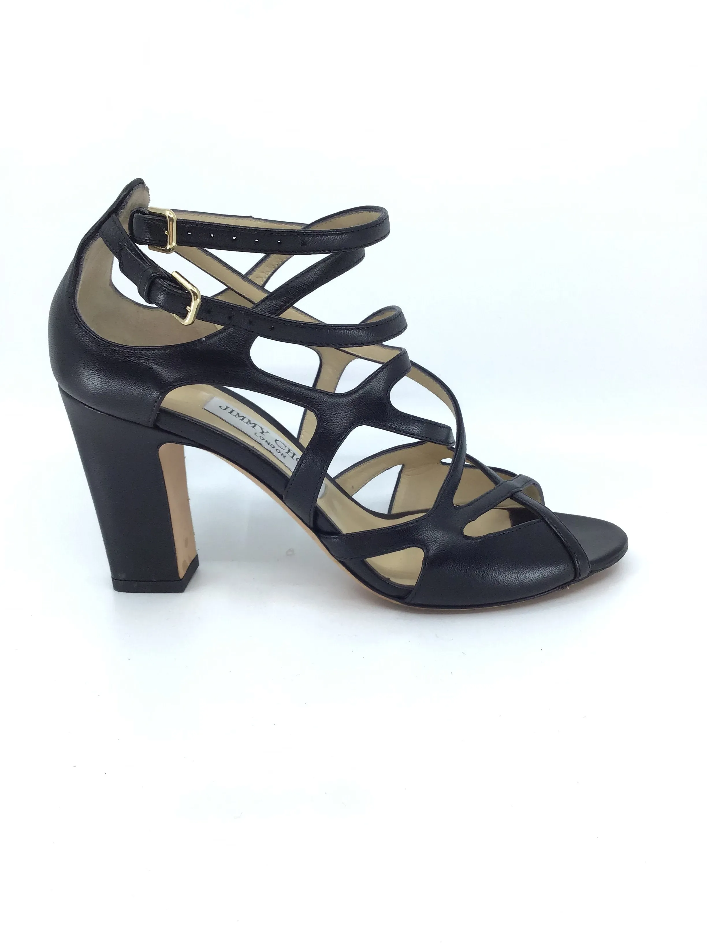 Jimmy Choo Black  Strappy Sandal