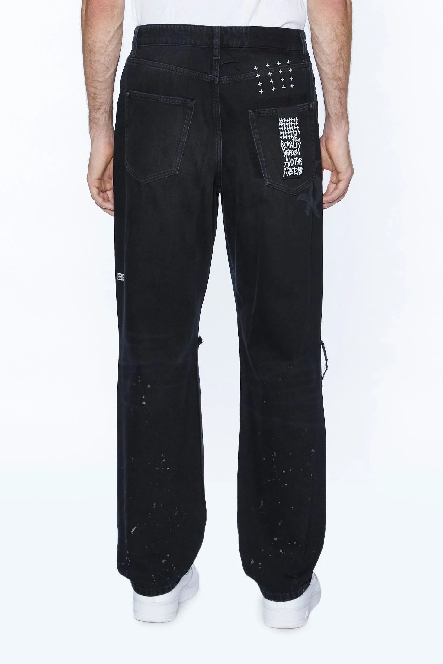 Ksubi Bronko Wax Wash Jeans - Black