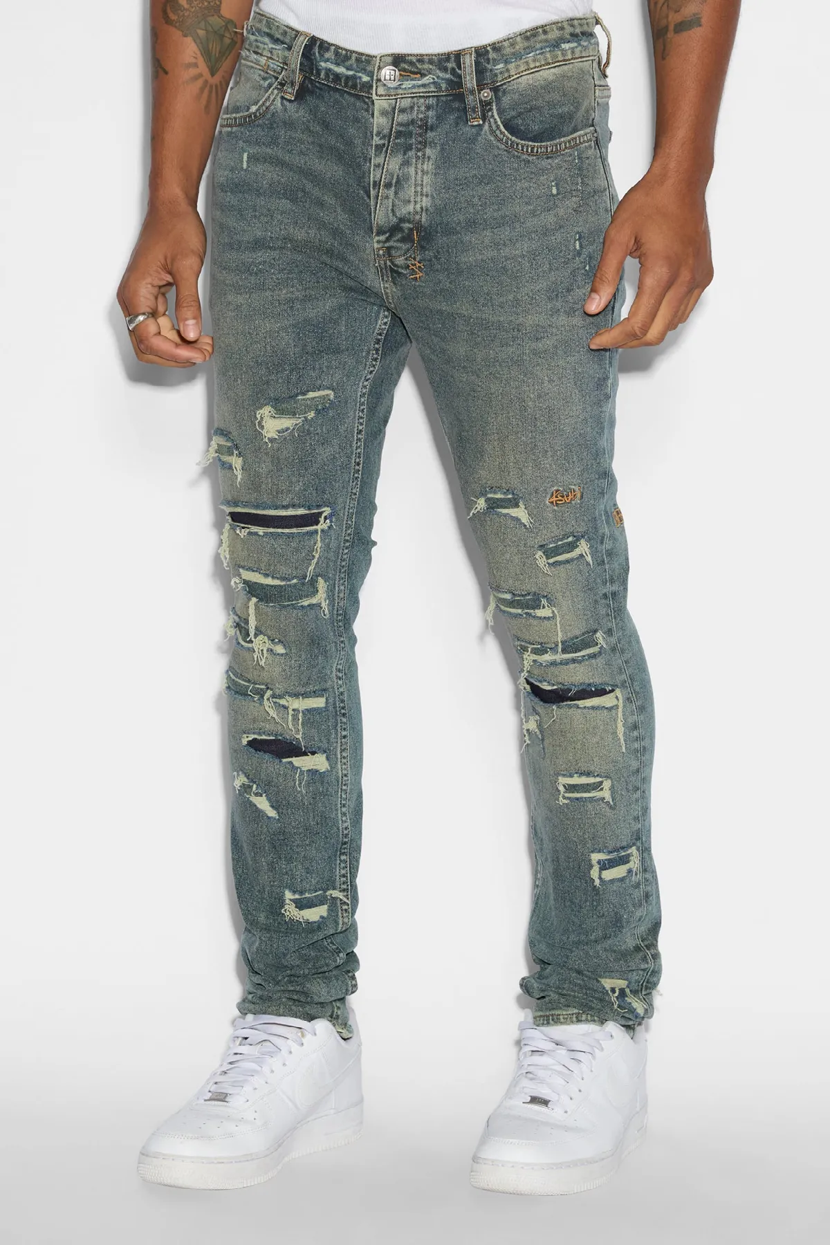 Ksubi Van Winkle Klassik Tinted Jeans - Denim